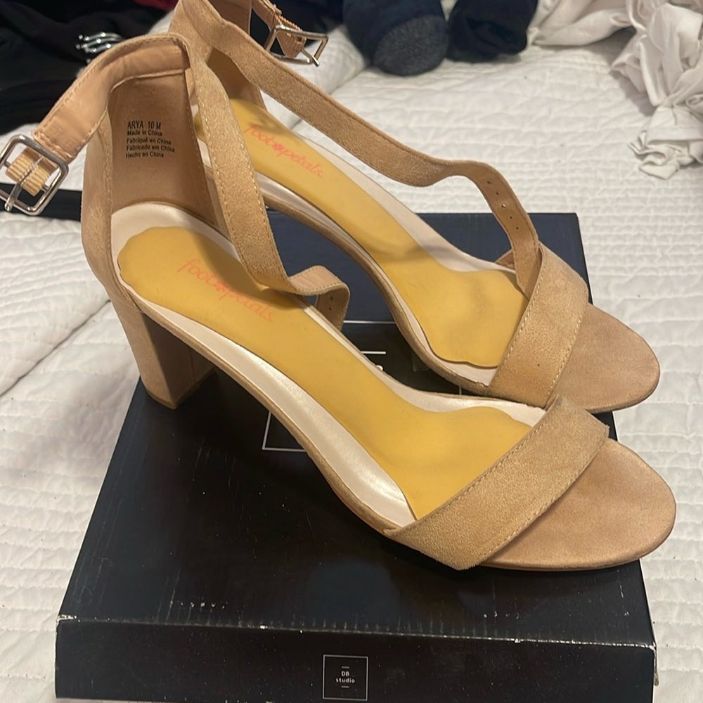 Beige Occasion Heels - DB Studio